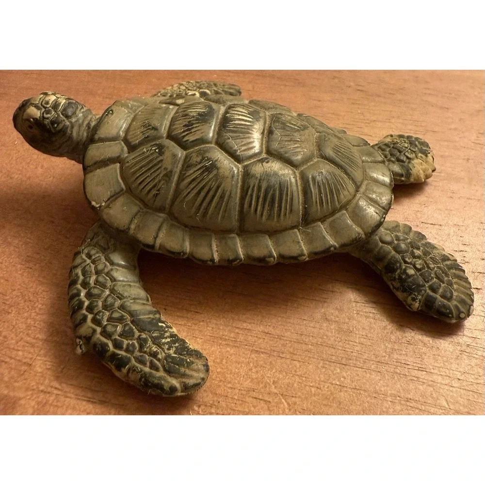 Vintage Sea Turtle Sealife Toy Animal Model Figure by AAA 4